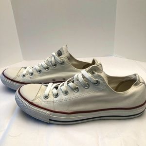 EUC Converse All-Star, White, Sz 10 (W), 8(M)